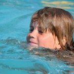 how to teach a child to swim