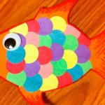 How to make a paper fish with your own hands, fish template for cutting