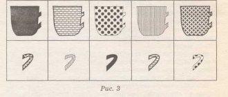 Sheet of didactic games “Shape, size. Color&quot; 