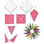 Солнышко оригами