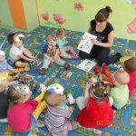 Lesson on speech development in a nursery group